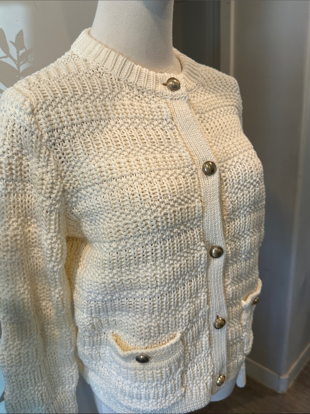 Caslon Textured Pima Cotton Cardigan New! - Picture 4 of 8